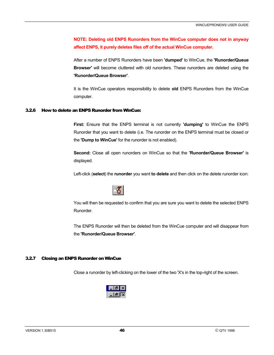 Autocue WinCue Pro News User Manual | Page 46 / 135