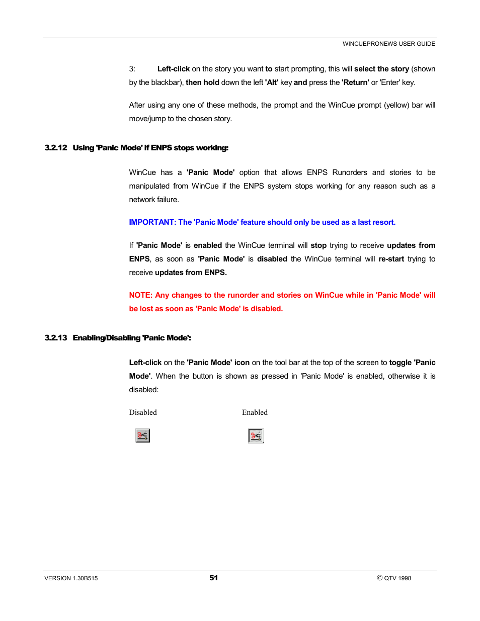 Autocue WinCue Pro News User Manual | Page 51 / 135