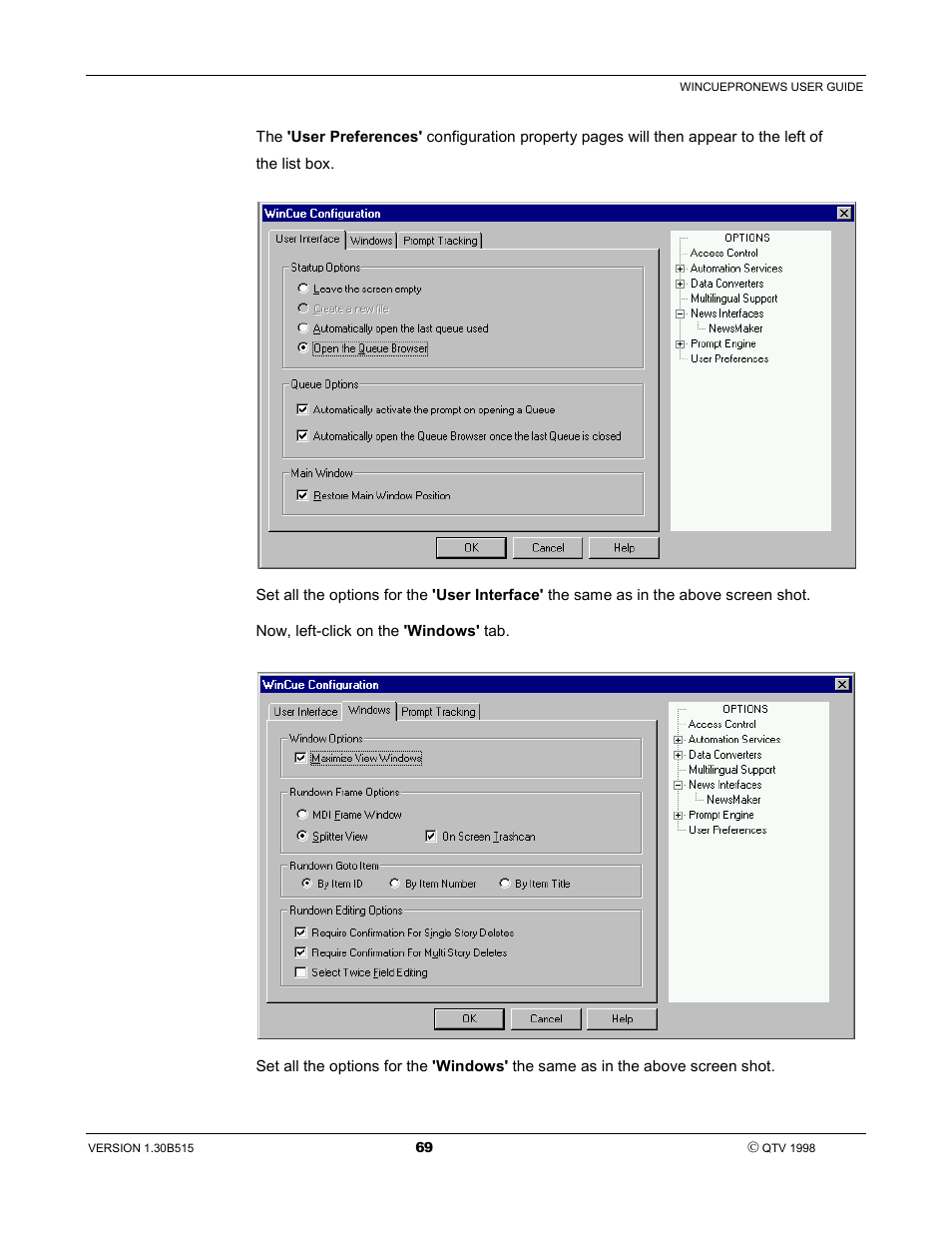 Autocue WinCue Pro News User Manual | Page 69 / 135