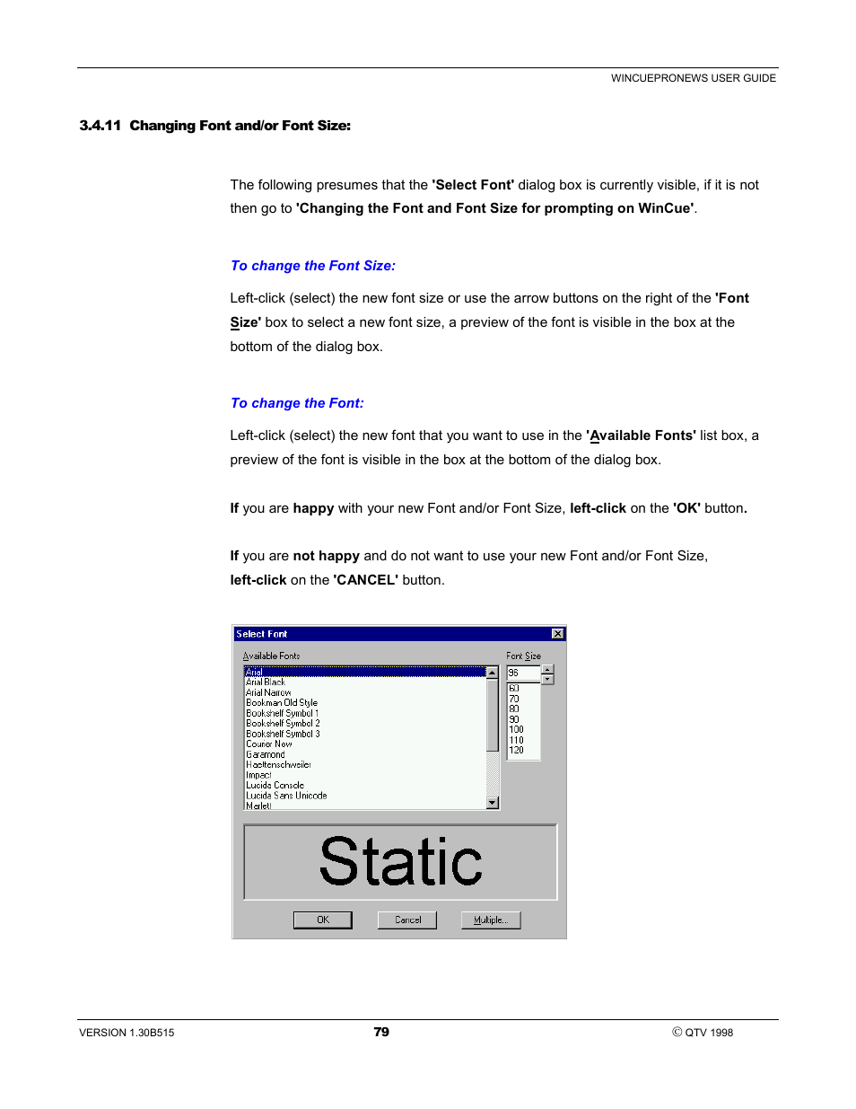 Autocue WinCue Pro News User Manual | Page 79 / 135