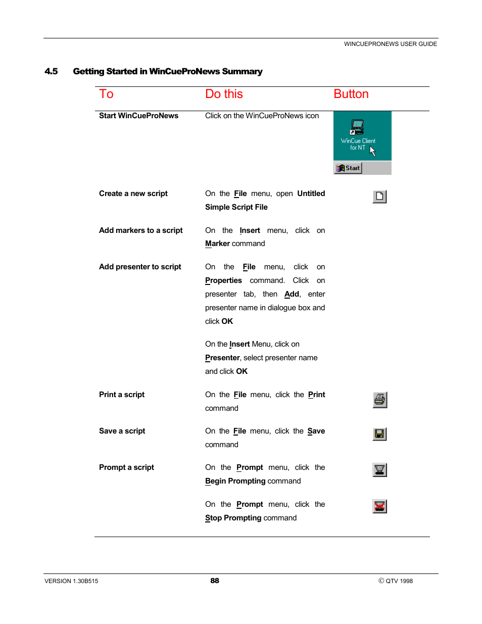 Autocue WinCue Pro News User Manual | Page 88 / 135