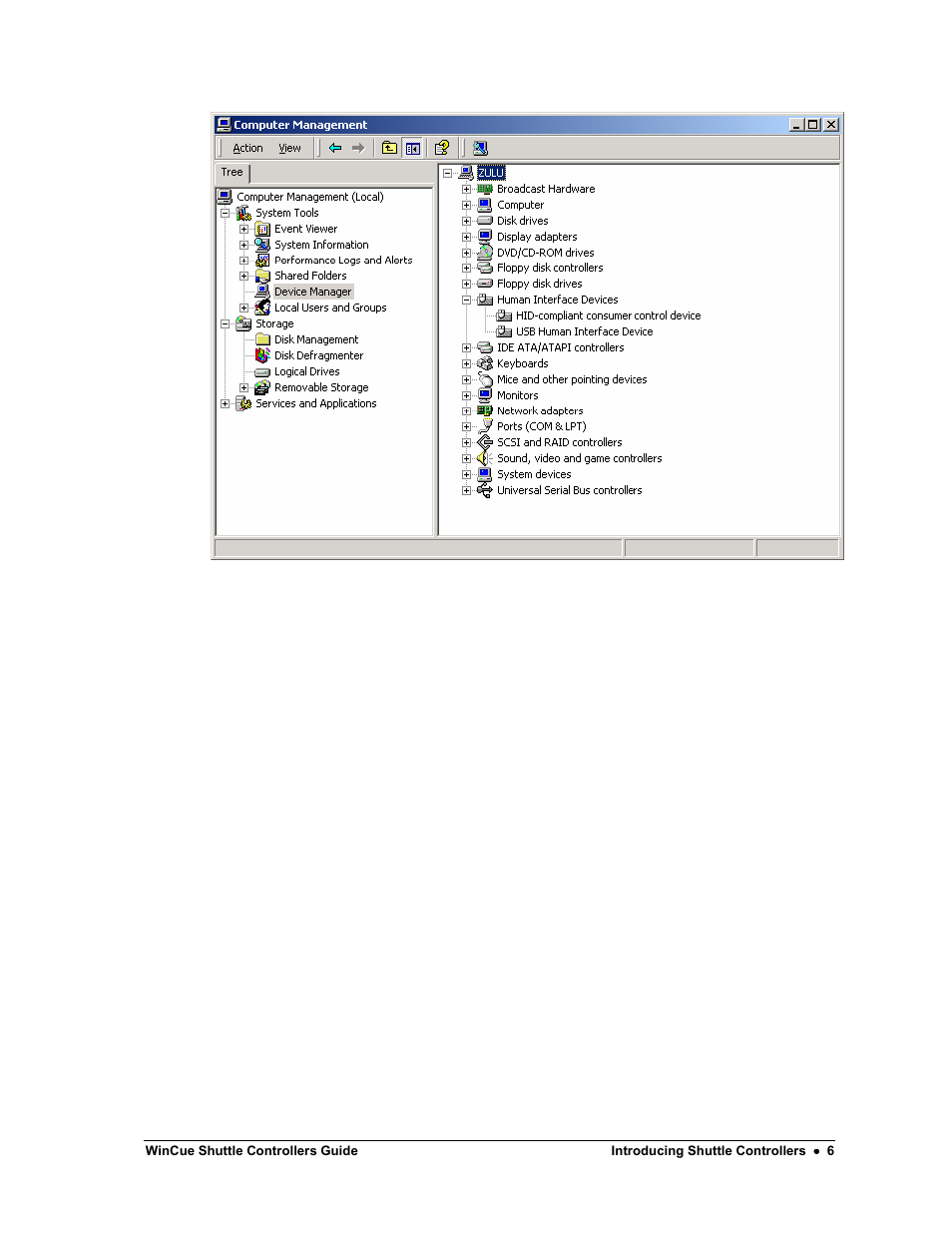 Autocue WinCue v1.3 Shuttle Controllers User Manual | Page 6 / 10