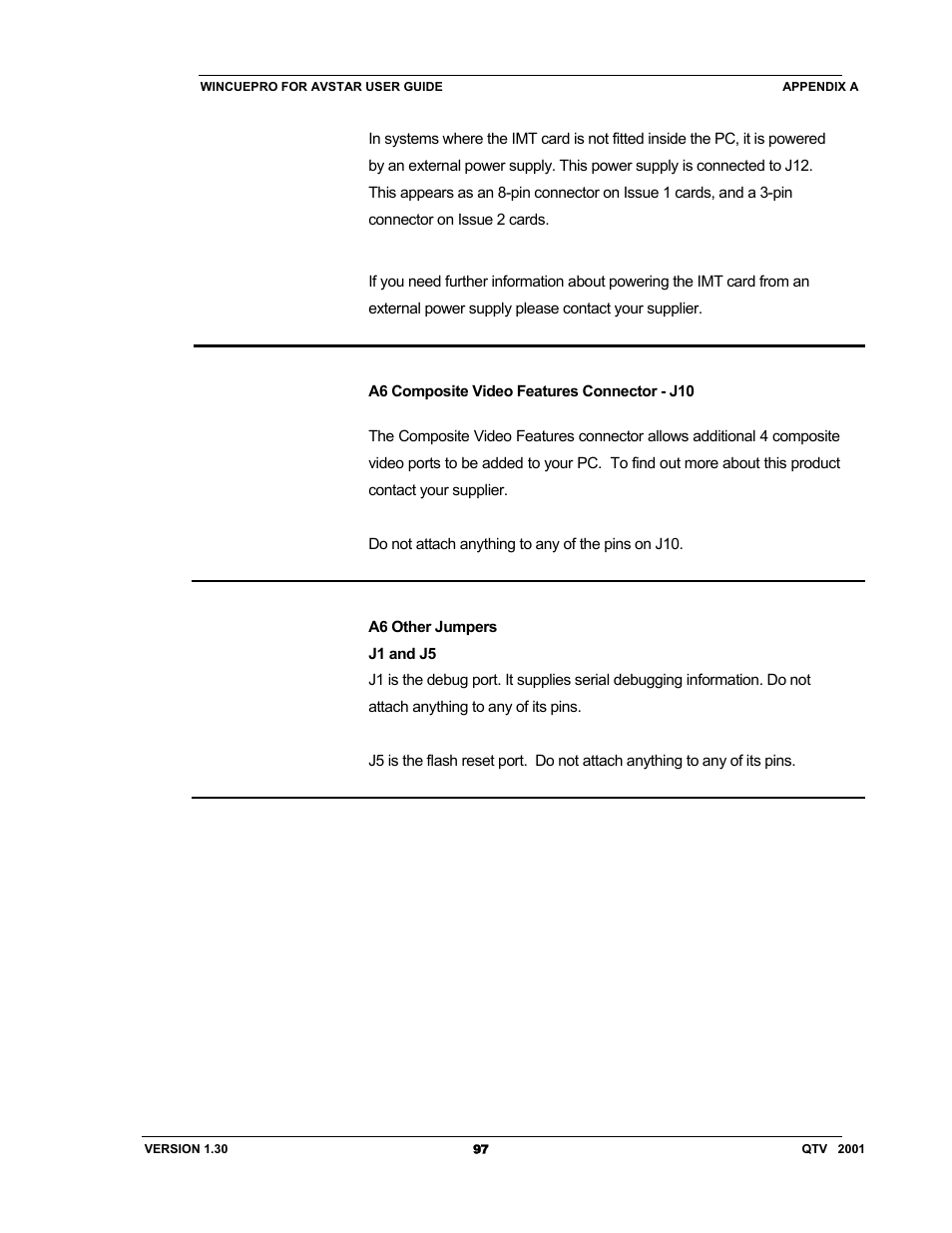 Autocue US 10-11-01 WinCuePro News AvStar Interface User Manual | Page 97 / 121