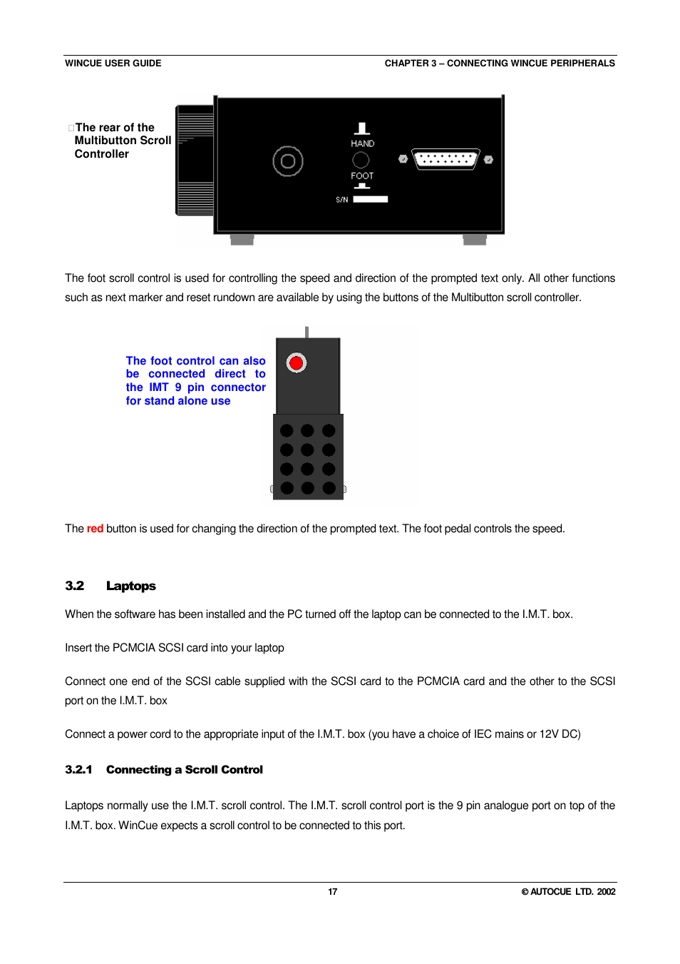 Autocue WINCUE User Manual | Page 17 / 100