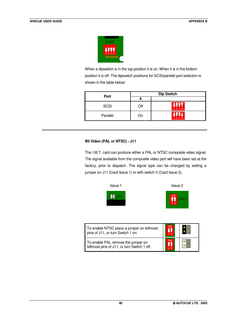 Autocue WINCUE User Manual | Page 85 / 100