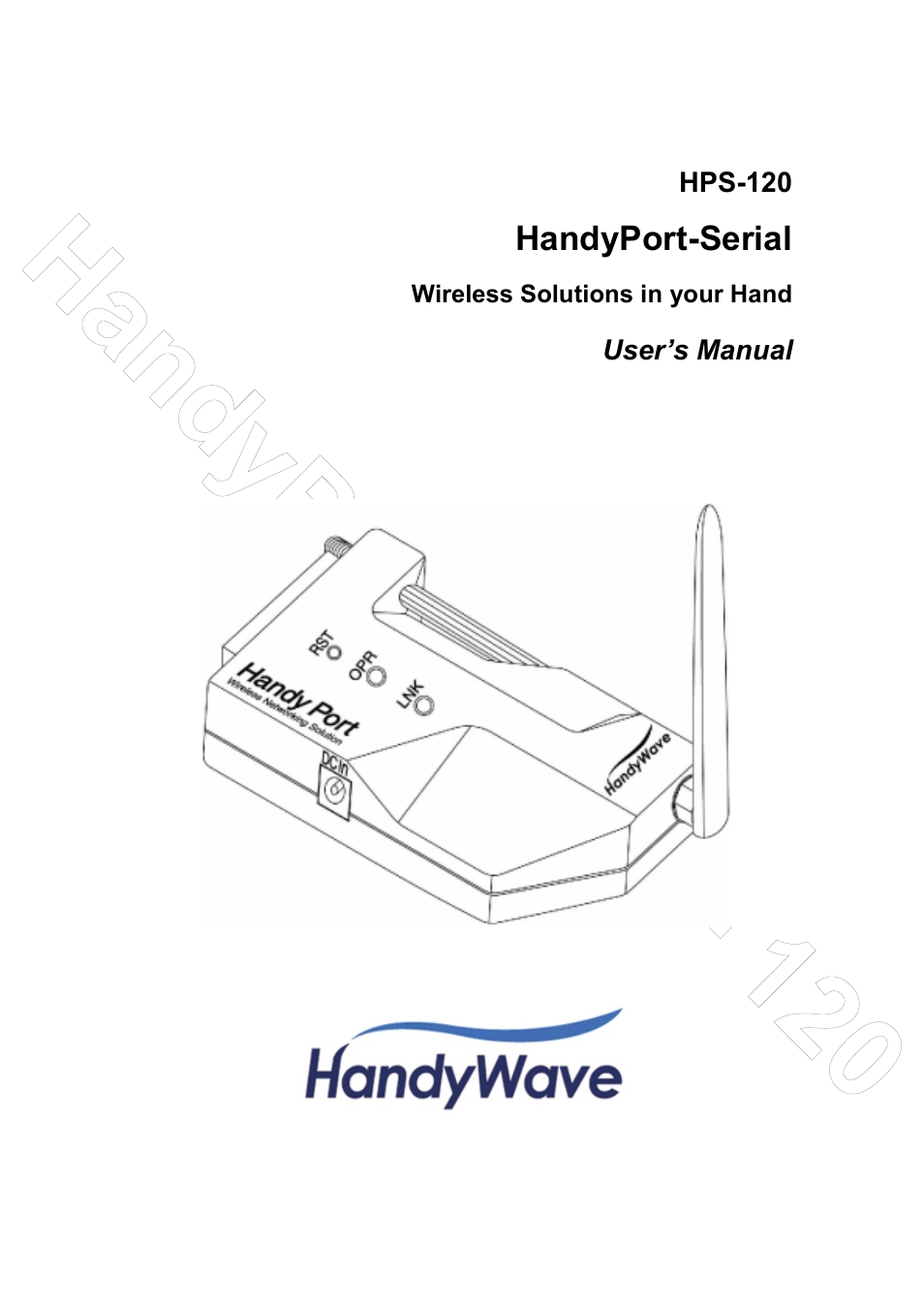 Autocue HPS-120 User Manual | 10 pages