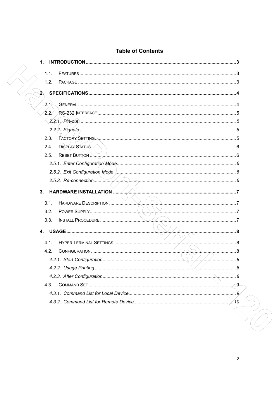 Autocue HPS-120 User Manual | Page 2 / 10