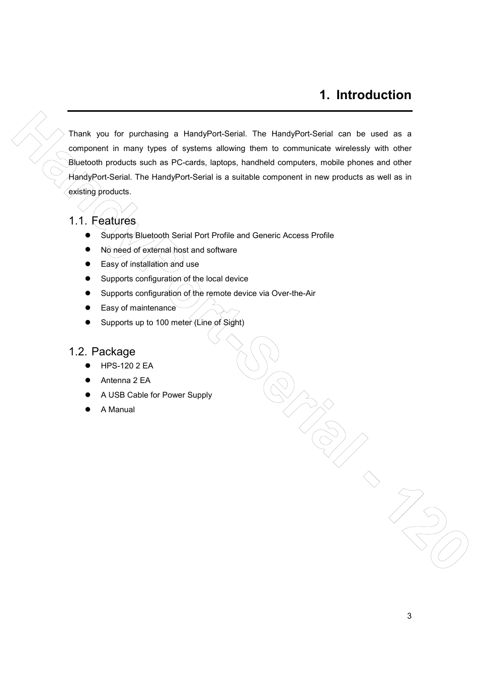 Autocue HPS-120 User Manual | Page 3 / 10