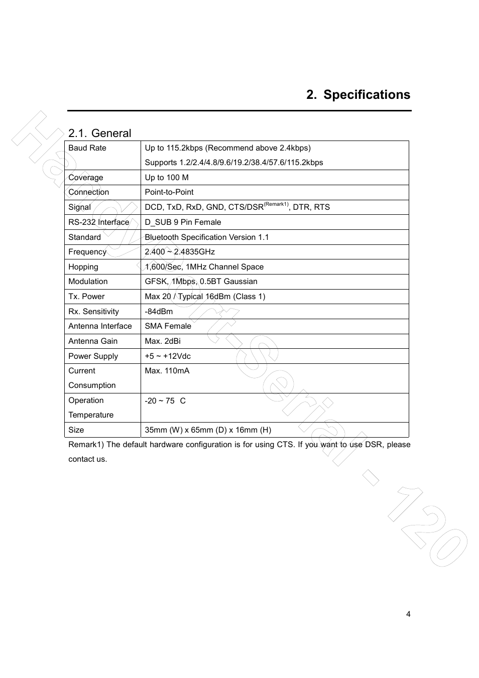 Autocue HPS-120 User Manual | Page 4 / 10