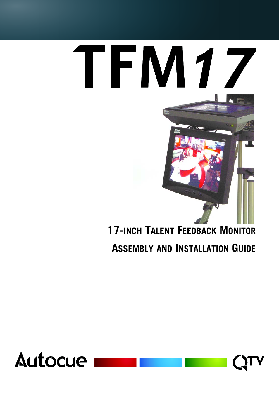 Autocue TFM17 User Manual | 21 pages