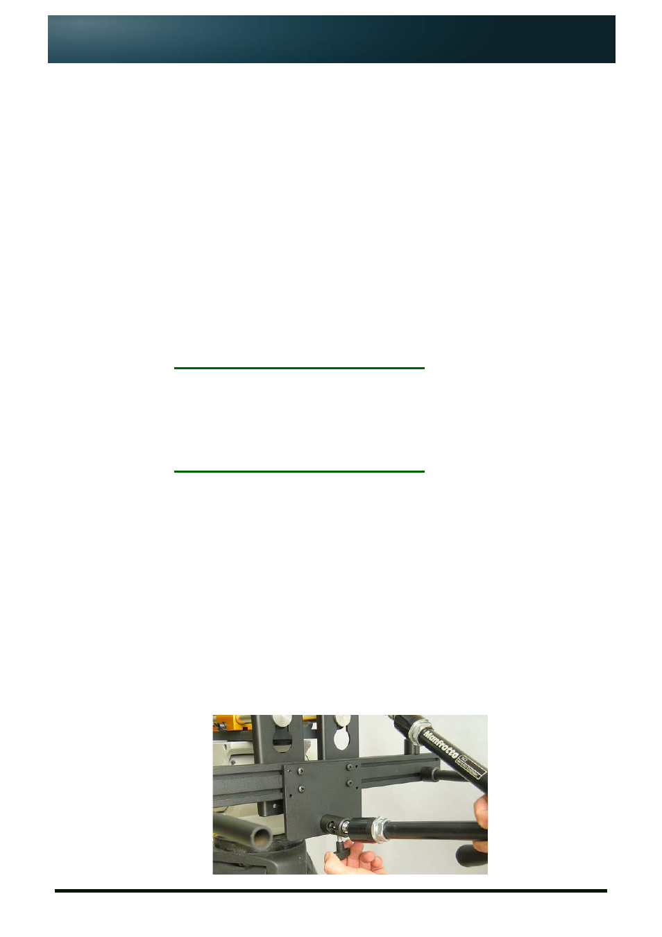 Section 5: assembly procedures, Mounting a tfm17 on an autocue “magic arm, Attach “magic arm” to the mounting plate | Assembly procedures, Tfm17 assembly and installation guide | Autocue TFM17 User Manual | Page 10 / 21