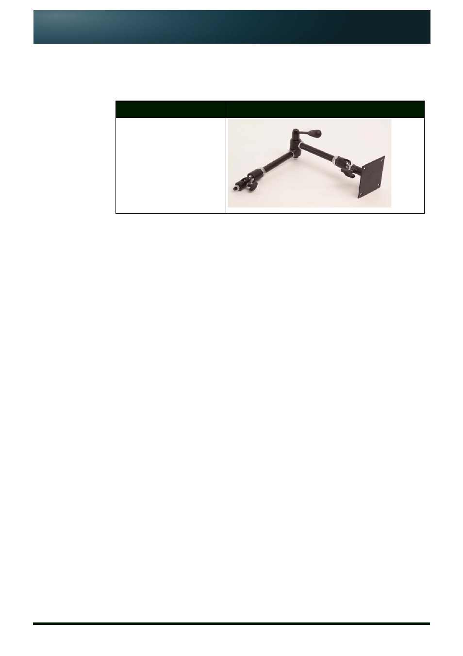 Optional equipment | Autocue TFM17 User Manual | Page 7 / 21