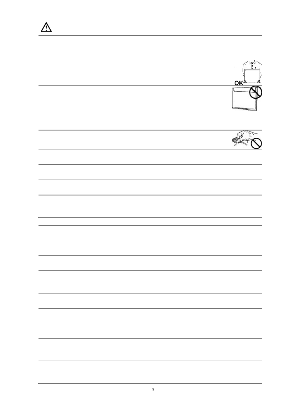 Autocue 22" Talent Feedback Monitor User Manual | Page 5 / 14