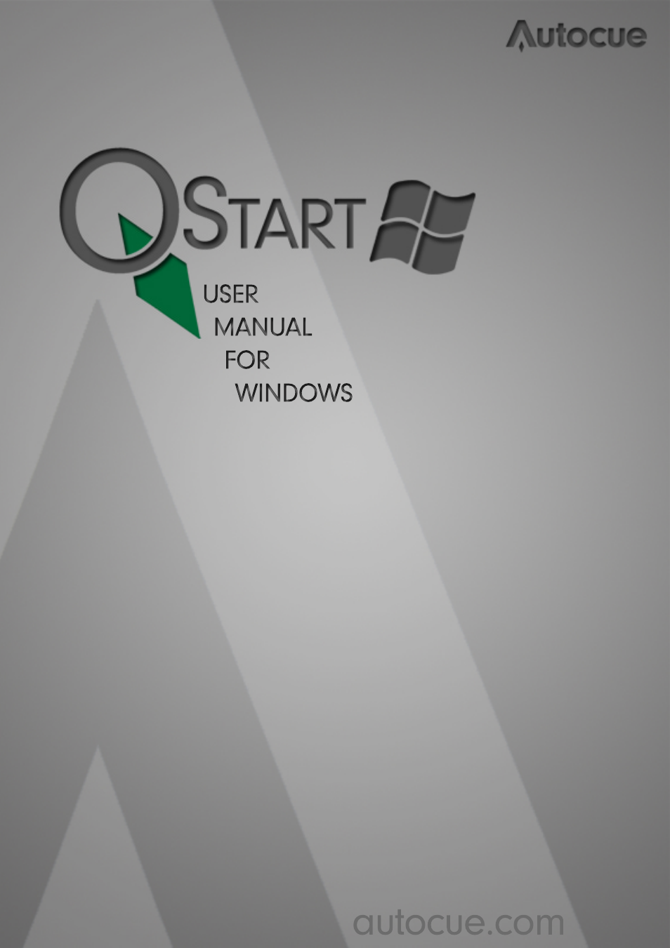 Autocue QStart Teleprompting User Manual | 32 pages