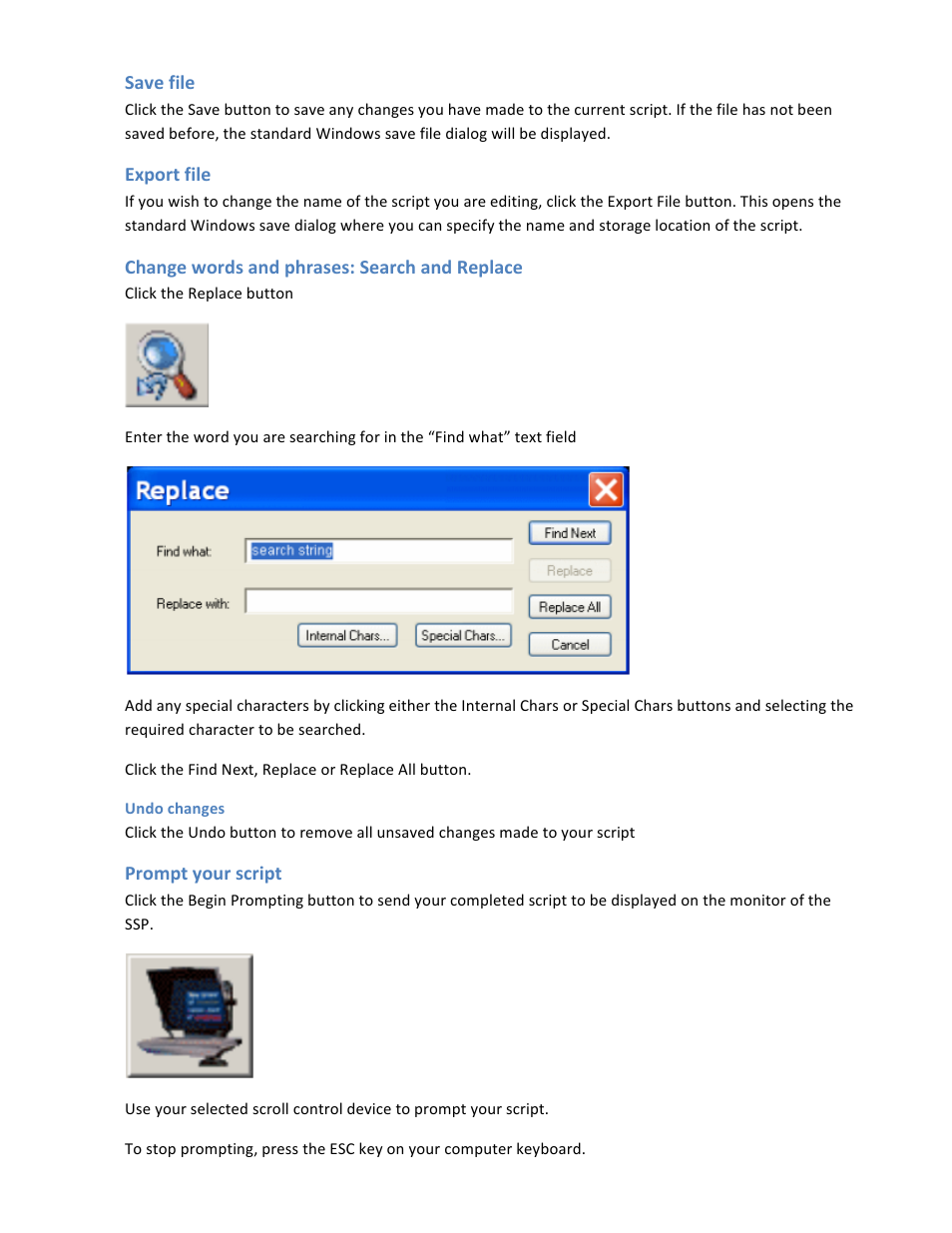 Autocue QStart Teleprompting User Manual | Page 17 / 32
