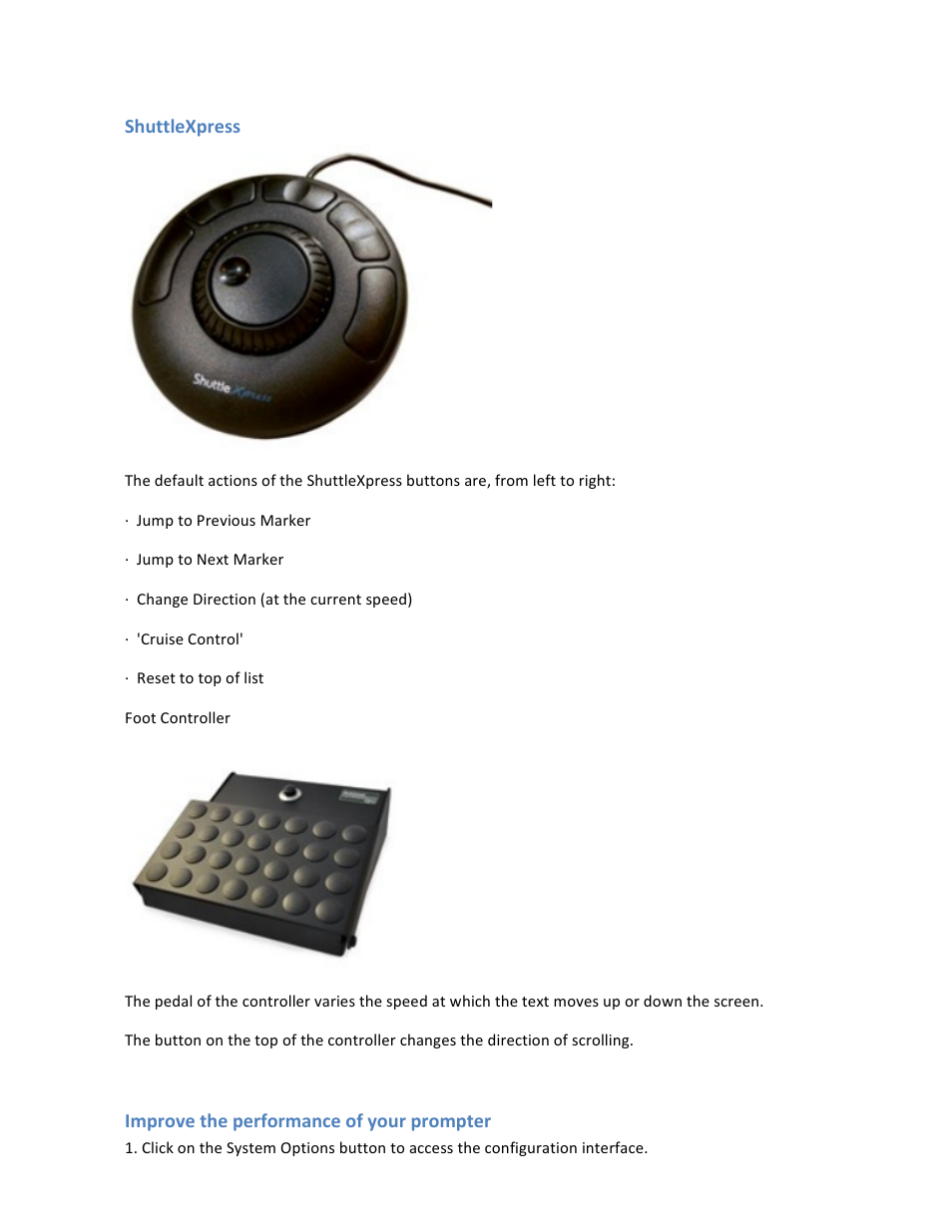 Autocue QStart Teleprompting User Manual | Page 26 / 32