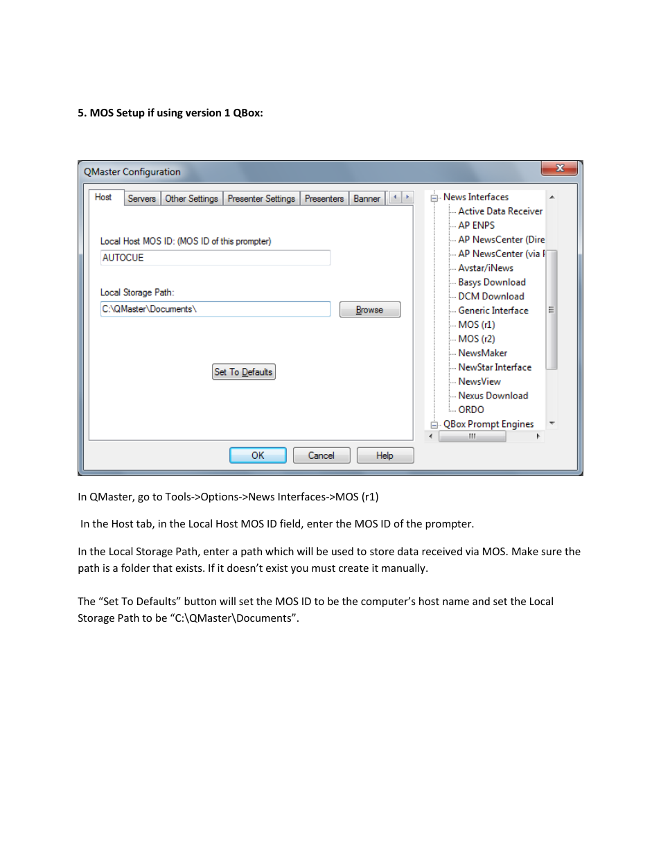 Autocue QMaster User Manual | Page 3 / 12
