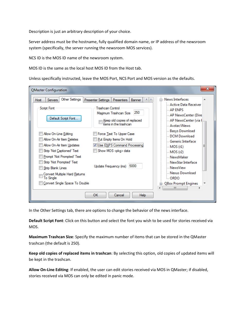 Autocue QMaster User Manual | Page 5 / 12