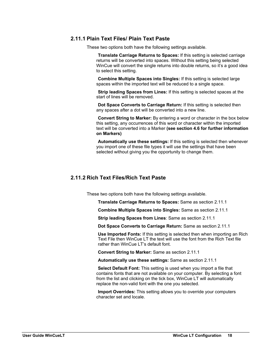 Autocue WinCueLT User Manual | Page 25 / 82