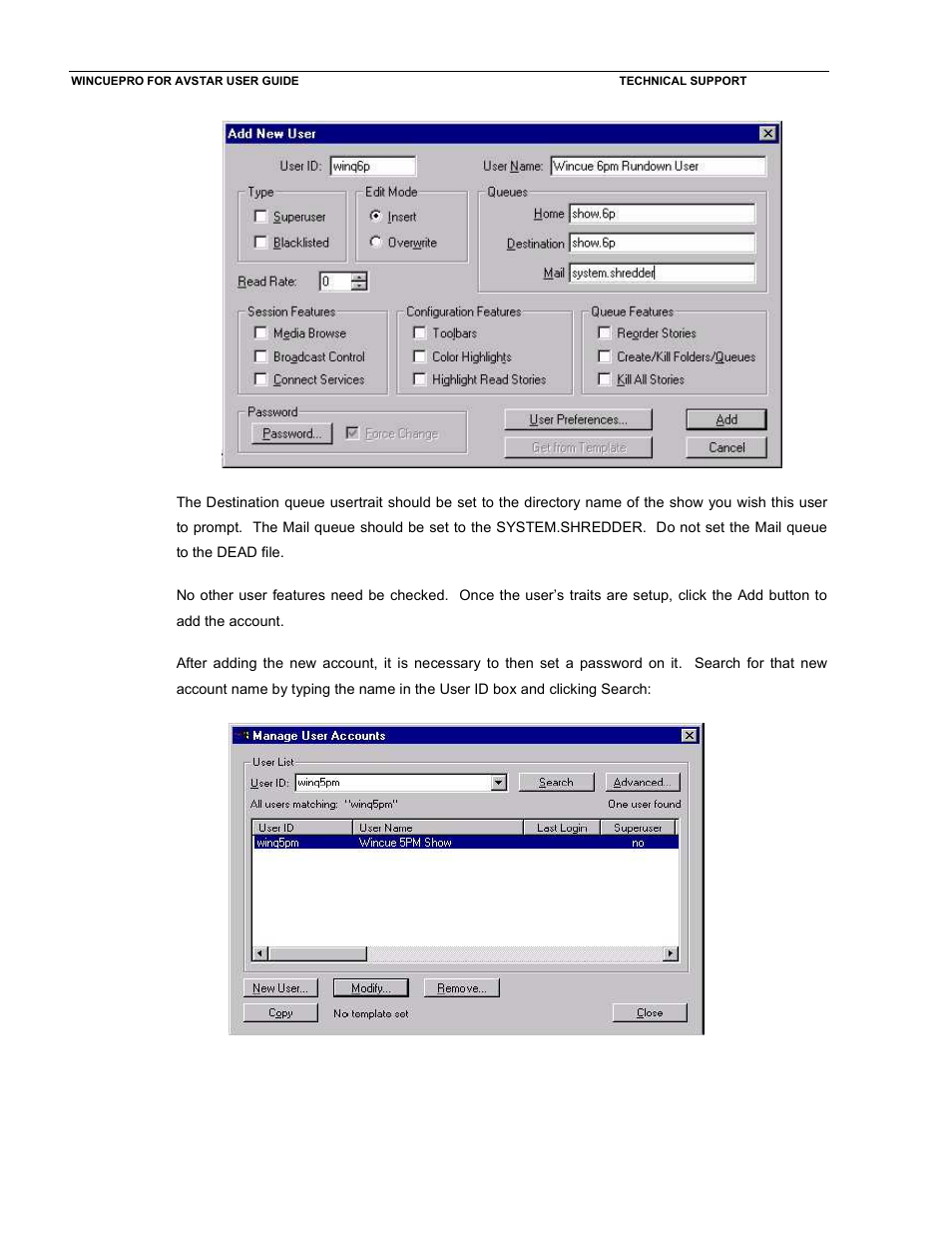 Autocue WinCue Pro News User Manual | Page 5 / 24