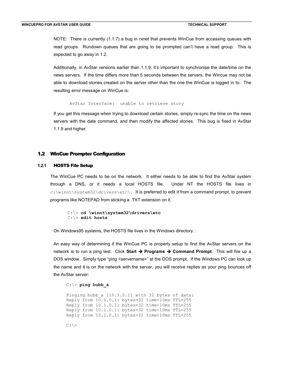 Autocue WinCue Pro News User Manual | Page 7 / 24