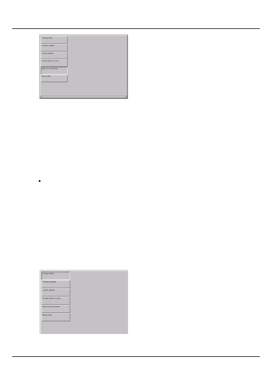 Alternative network connections to a qbox, Types of connection, Access the network configuration interface | Autocue QMaster Complex User Manual | Page 59 / 74