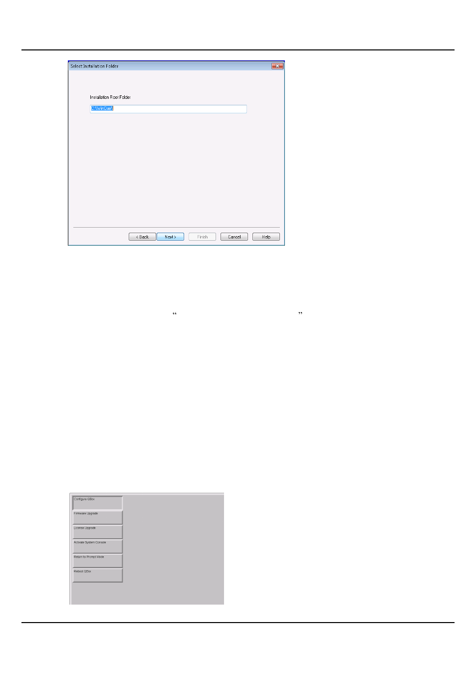 Prepare and connect to your qbox, Attach a teleprompter, Configure your network connection | Autocue QMaster Complex User Manual | Page 6 / 74