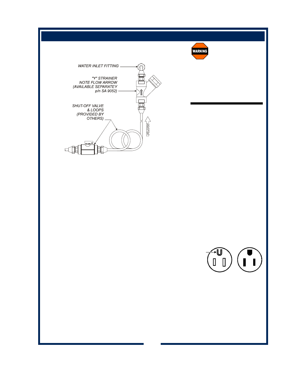 Installation (continued), Warning | Bloomfield 9454 User Manual | Page 9 / 30