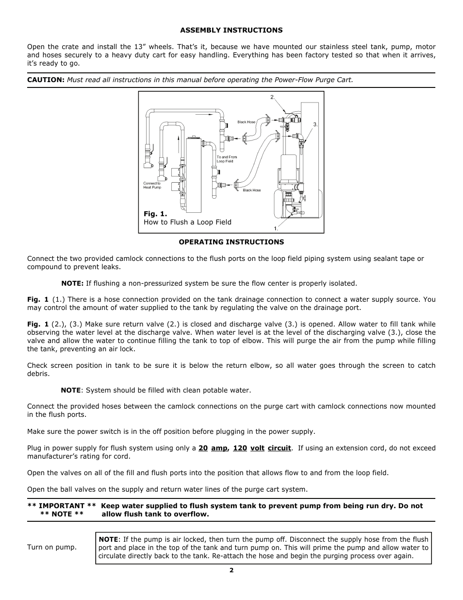B&D Mfg Purge Cart User Manual | Page 2 / 4