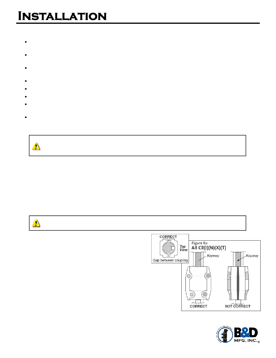 Installation | B&D Mfg Smart User Manual | Page 6 / 19