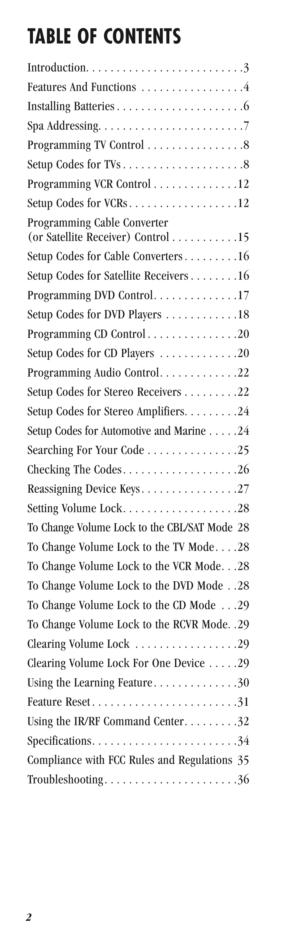 Balboa Water Group Dolphin II User Manual | Page 2 / 36