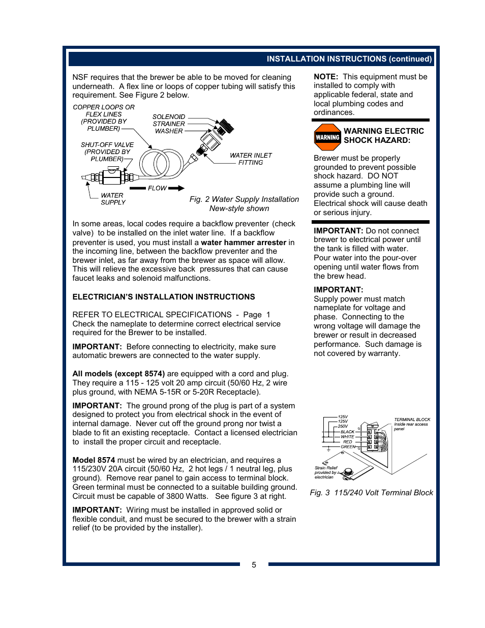 Bloomfield 8540 User Manual | Page 7 / 28