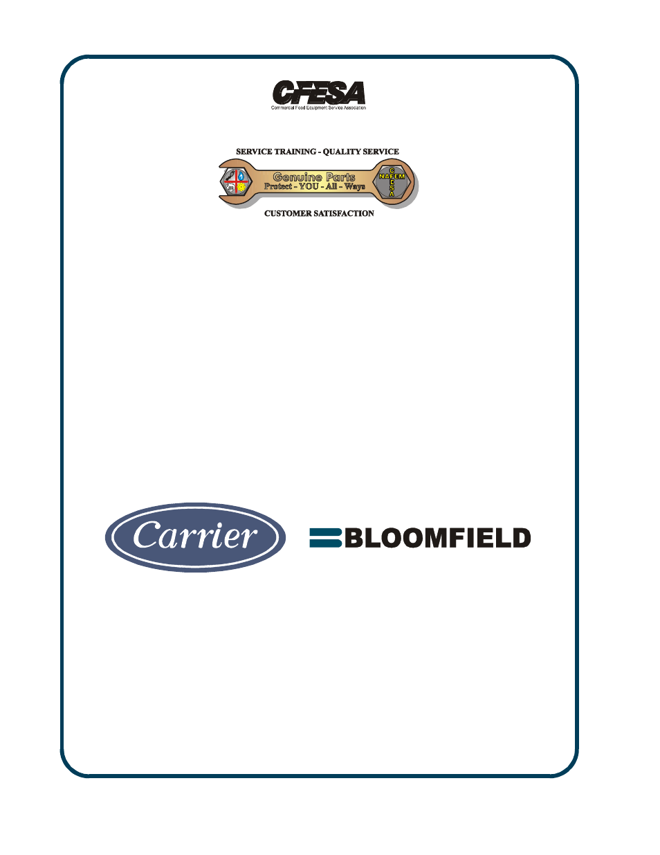 Bloomfield 1226 User Manual | Page 20 / 20