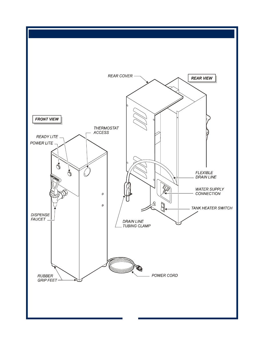 Features and operating controls | Bloomfield 1226 User Manual | Page 4 / 20