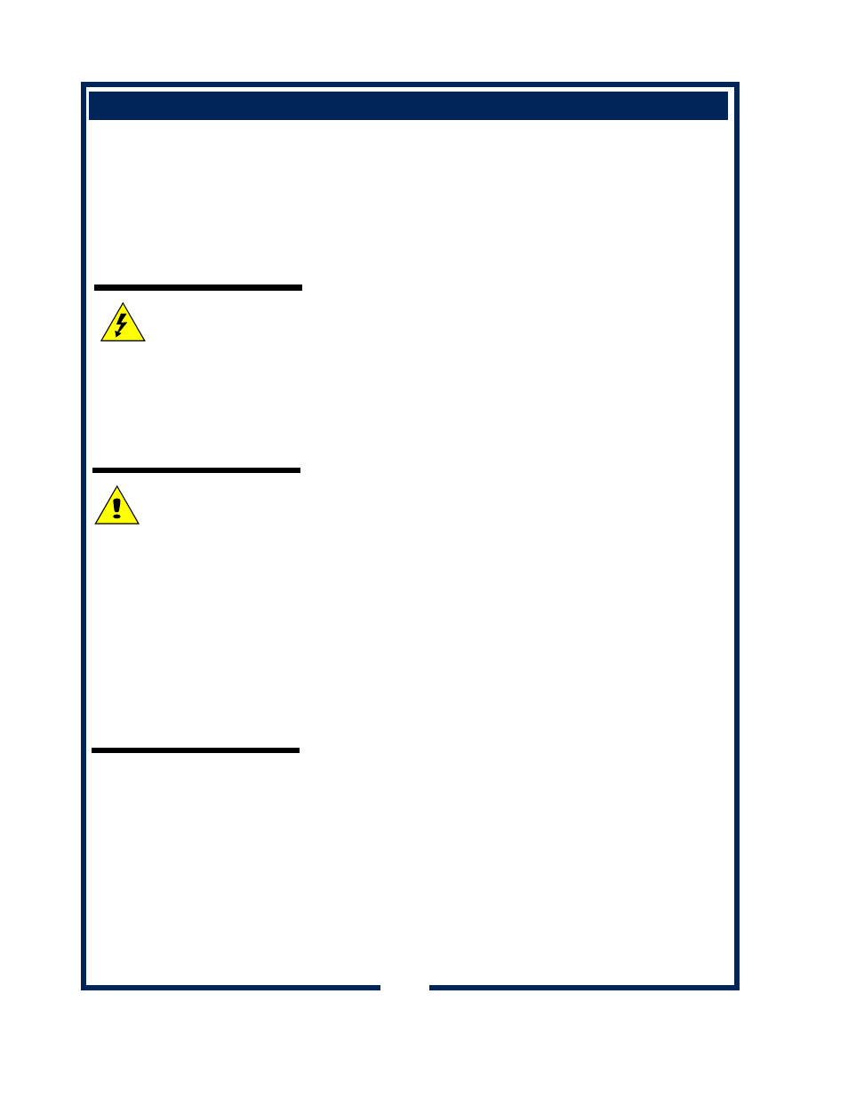 Installation, Caution | Bloomfield 1226 User Manual | Page 6 / 20