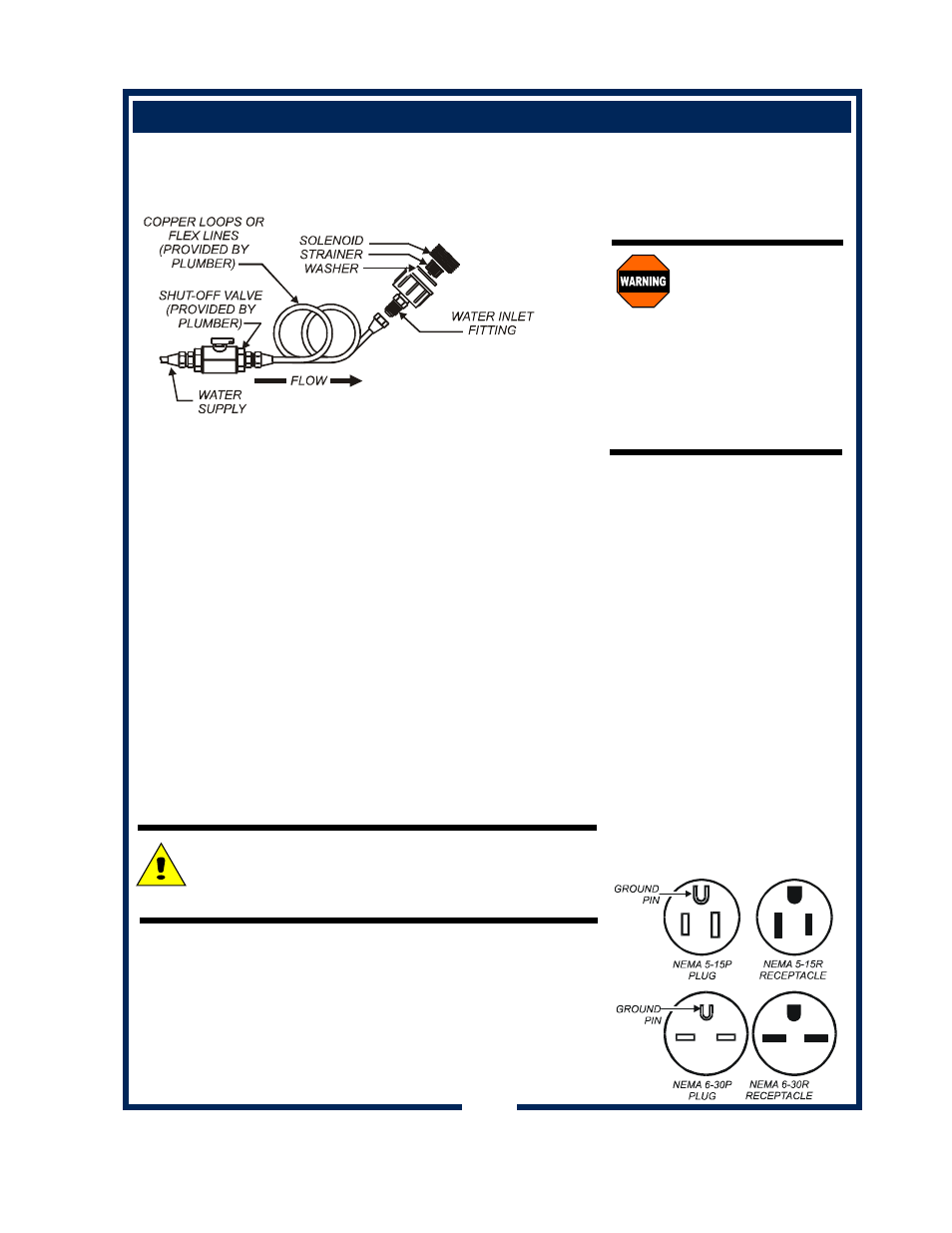 Installation (continued), Caution | Bloomfield 1226 User Manual | Page 7 / 20