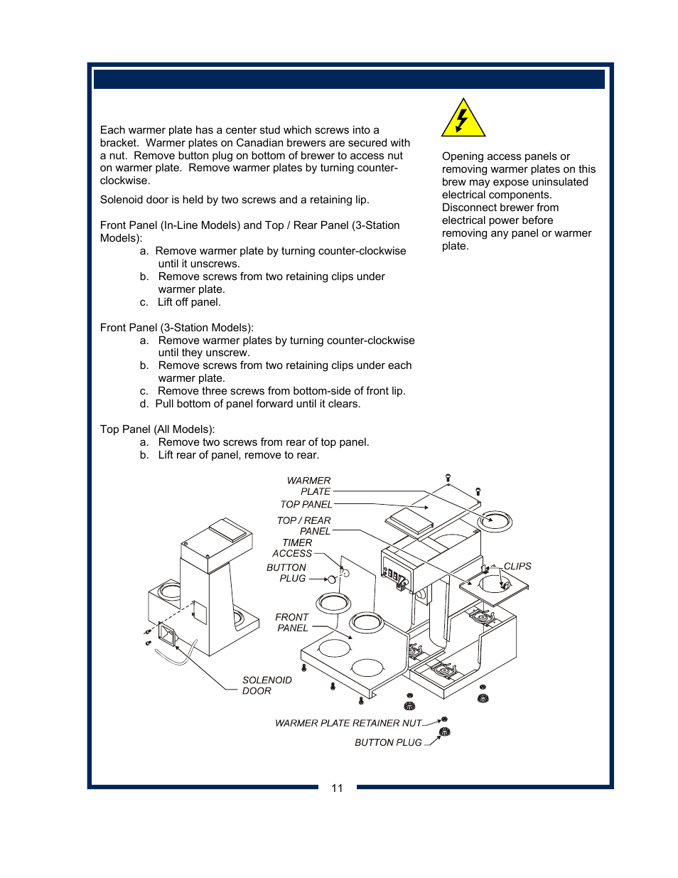 Bloomfield KOFFEE-KING 8542 User Manual | Page 13 / 28