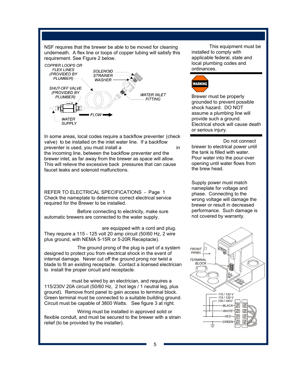 Bloomfield KOFFEE-KING 8542 User Manual | Page 7 / 28