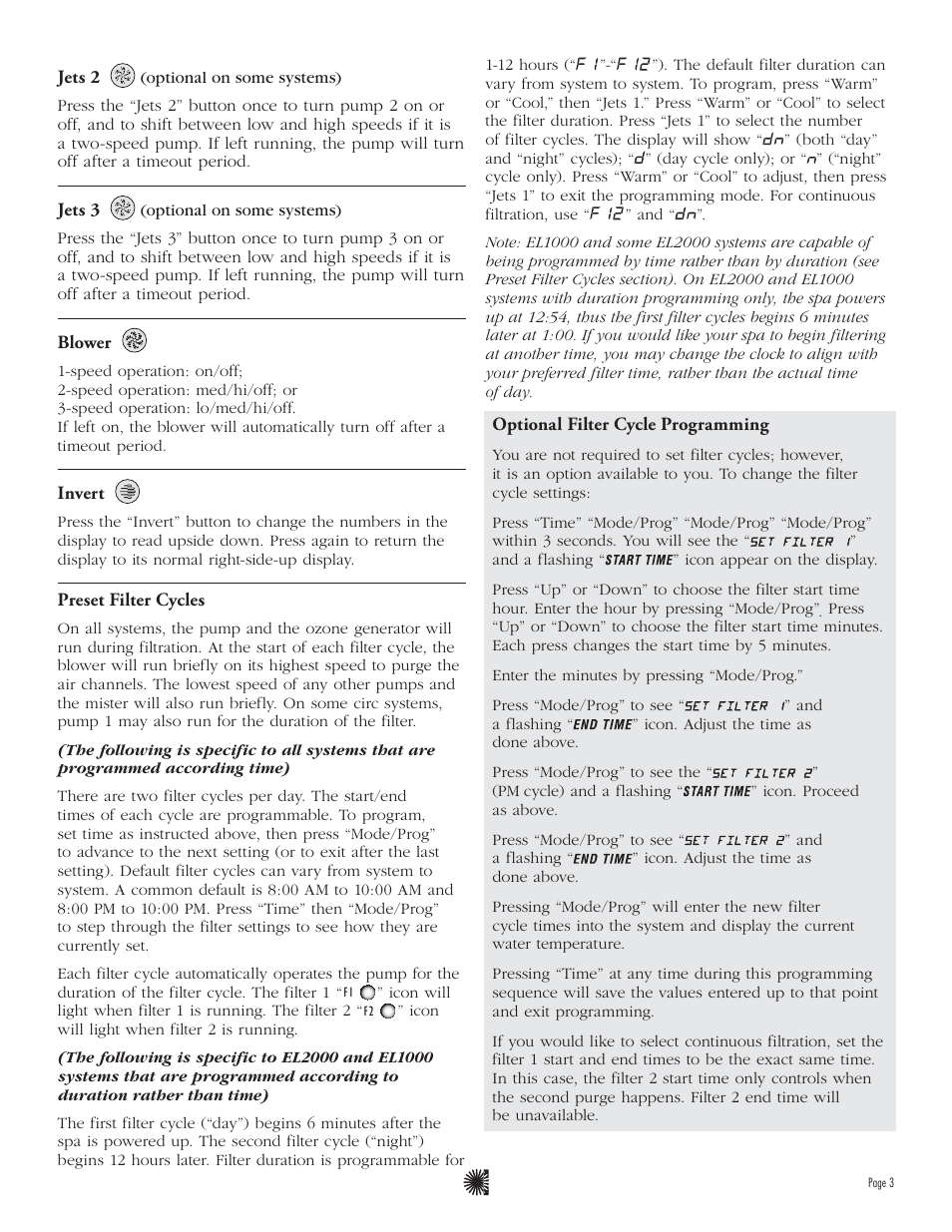 Balboa Water Group ML900 - Mach 3 User Guide User Manual | Page 5 / 12