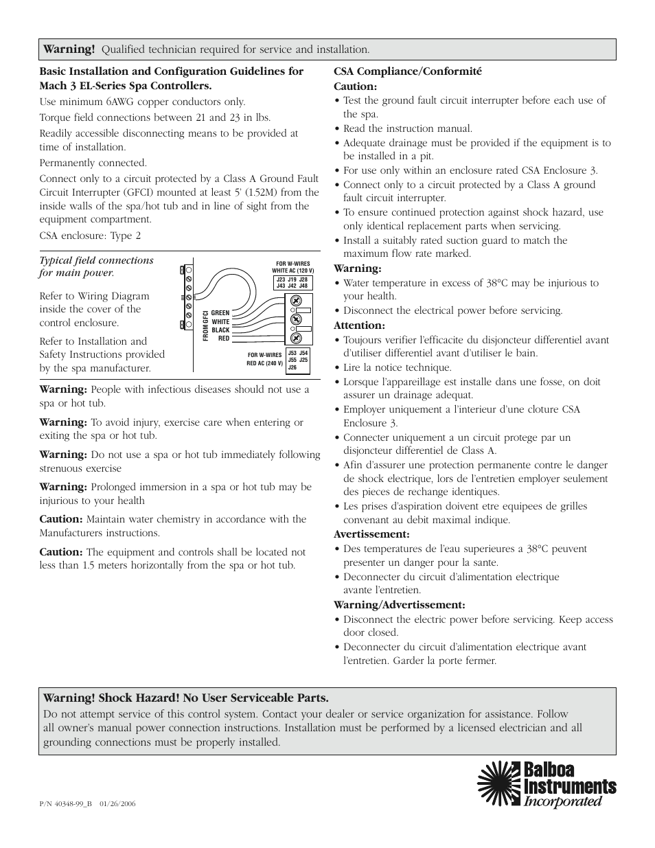 Balboa Water Group ML900 - Mach 2.1 User Guide User Manual | Page 12 / 12