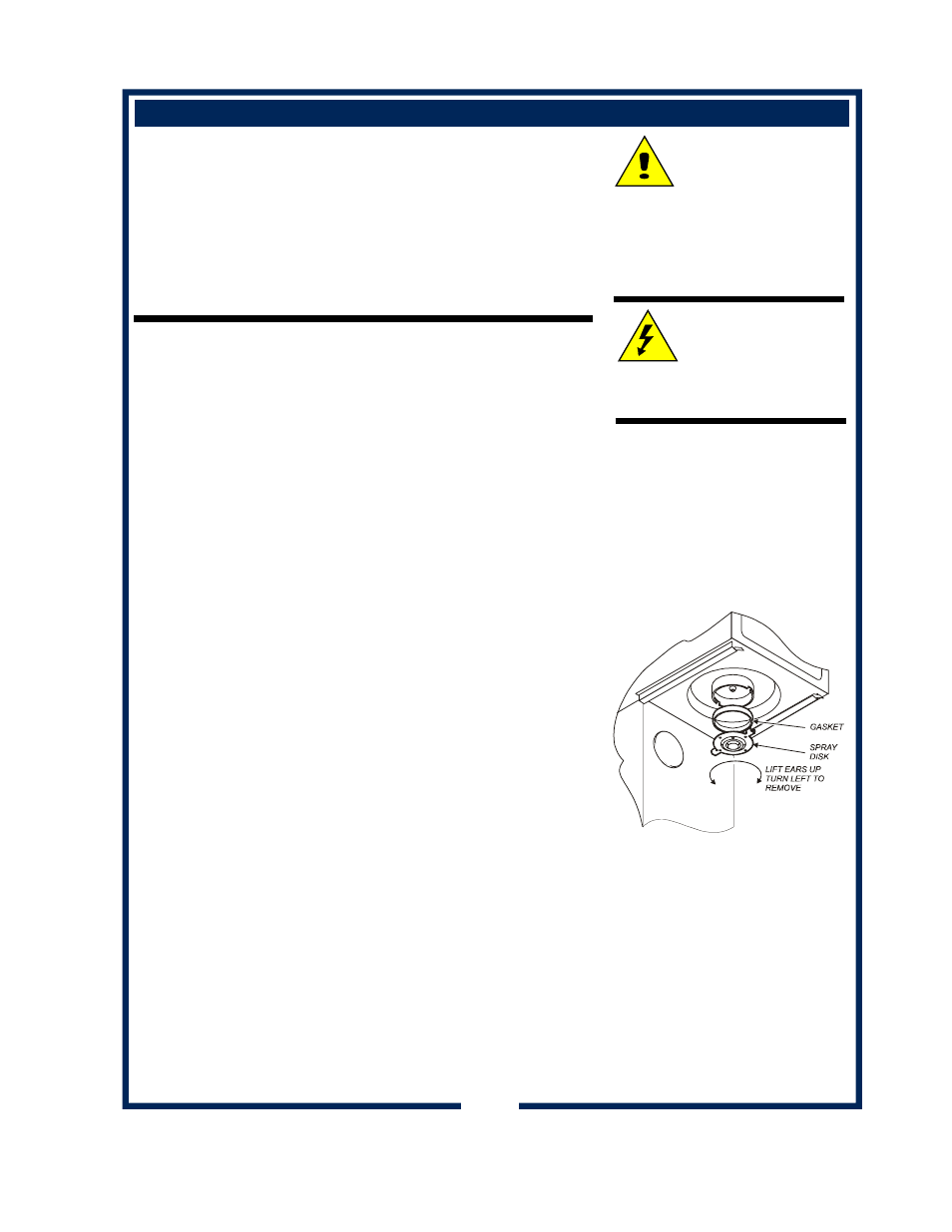 Procedure: clean coffee brewer, Caution | Bloomfield 9010 User Manual | Page 11 / 26