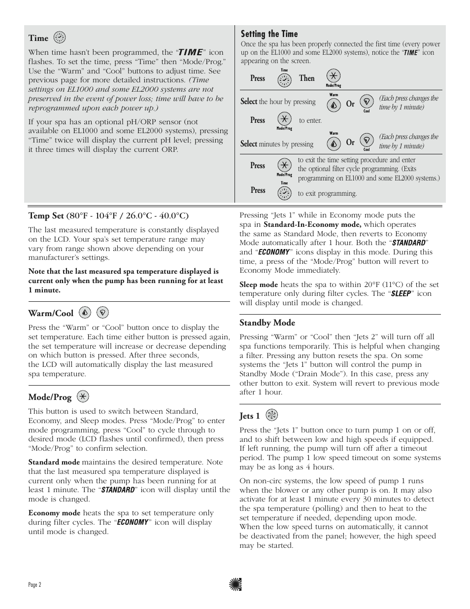 Balboa Water Group ML700 - Mach 3 User Guide User Manual | Page 4 / 12