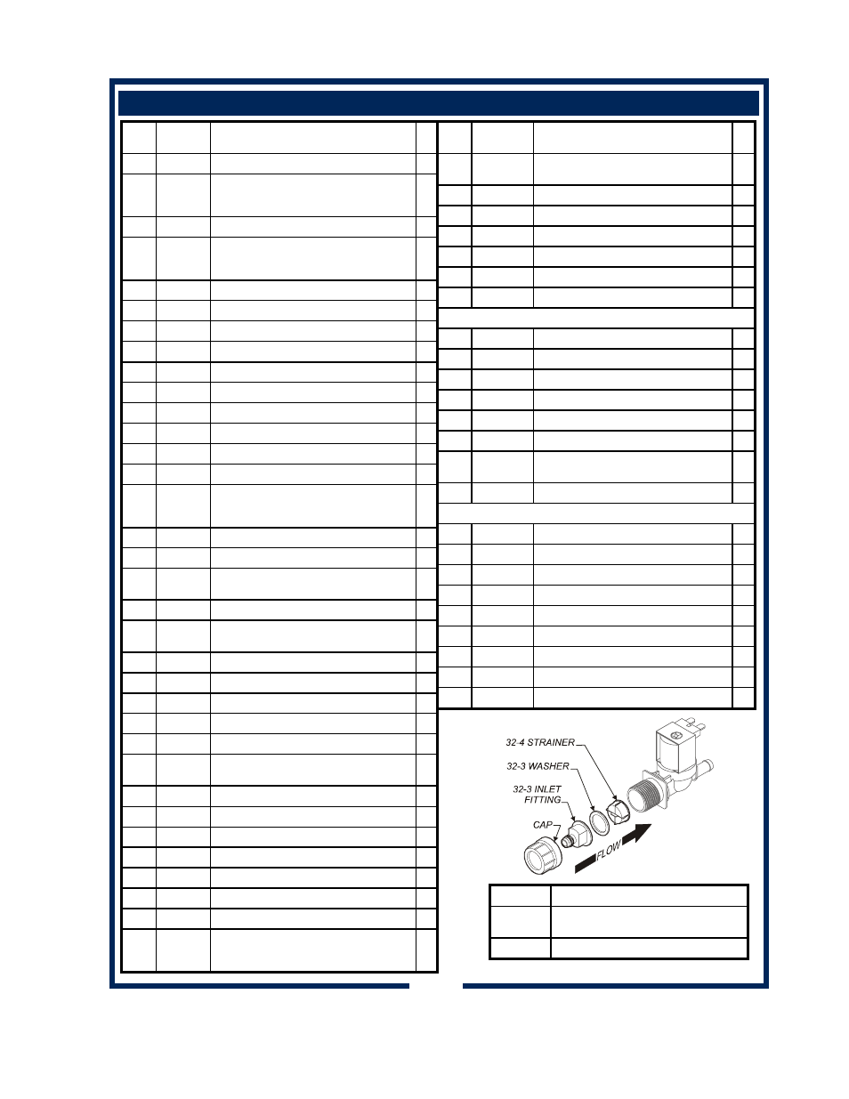 Exploded view & parts list (continued) | Bloomfield 2088EX User Manual | Page 23 / 28