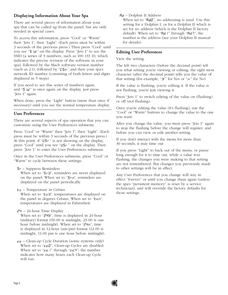 Balboa Water Group ML550 - Mach 3 User Guide User Manual | Page 6 / 12