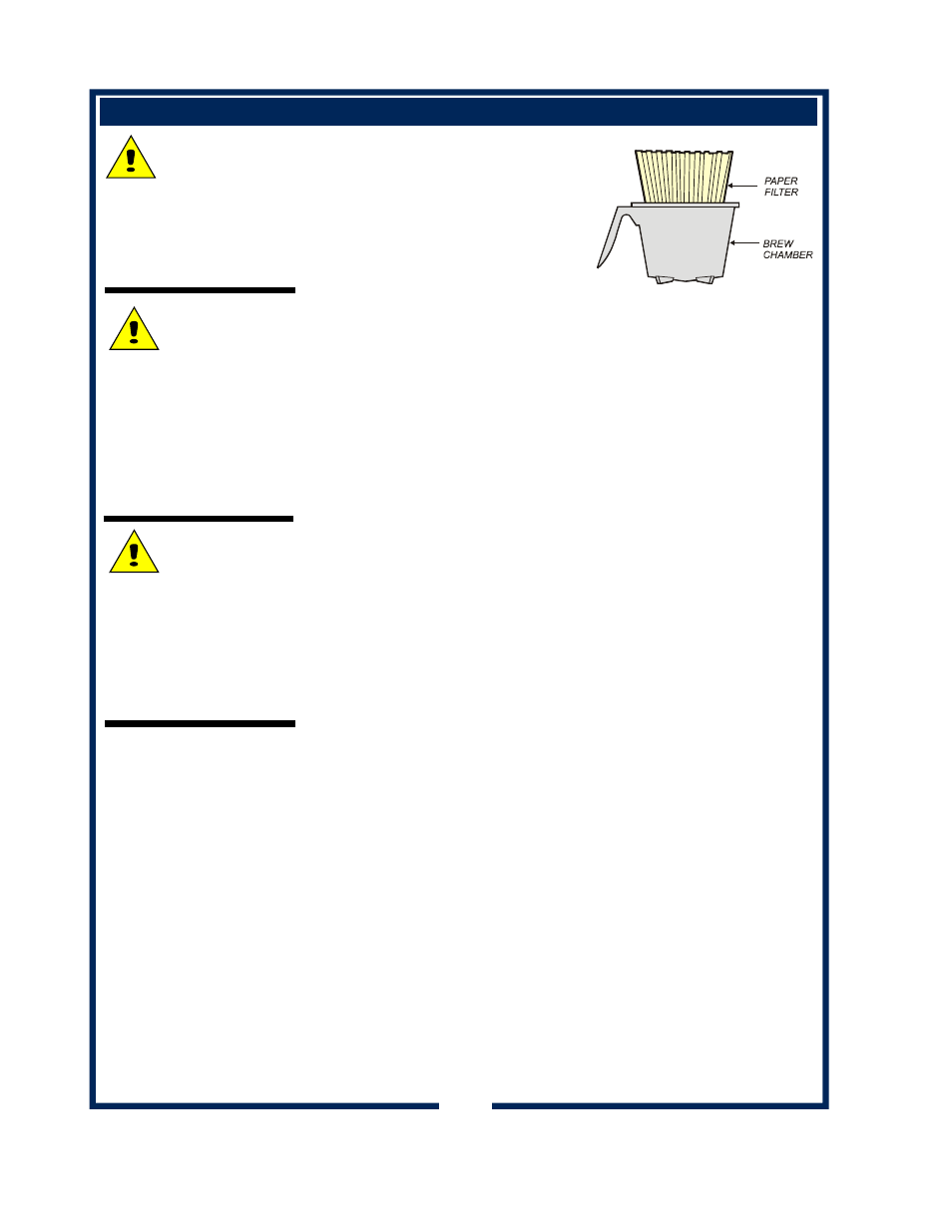 Caution | Bloomfield GOURMET 1000 8792 User Manual | Page 10 / 26