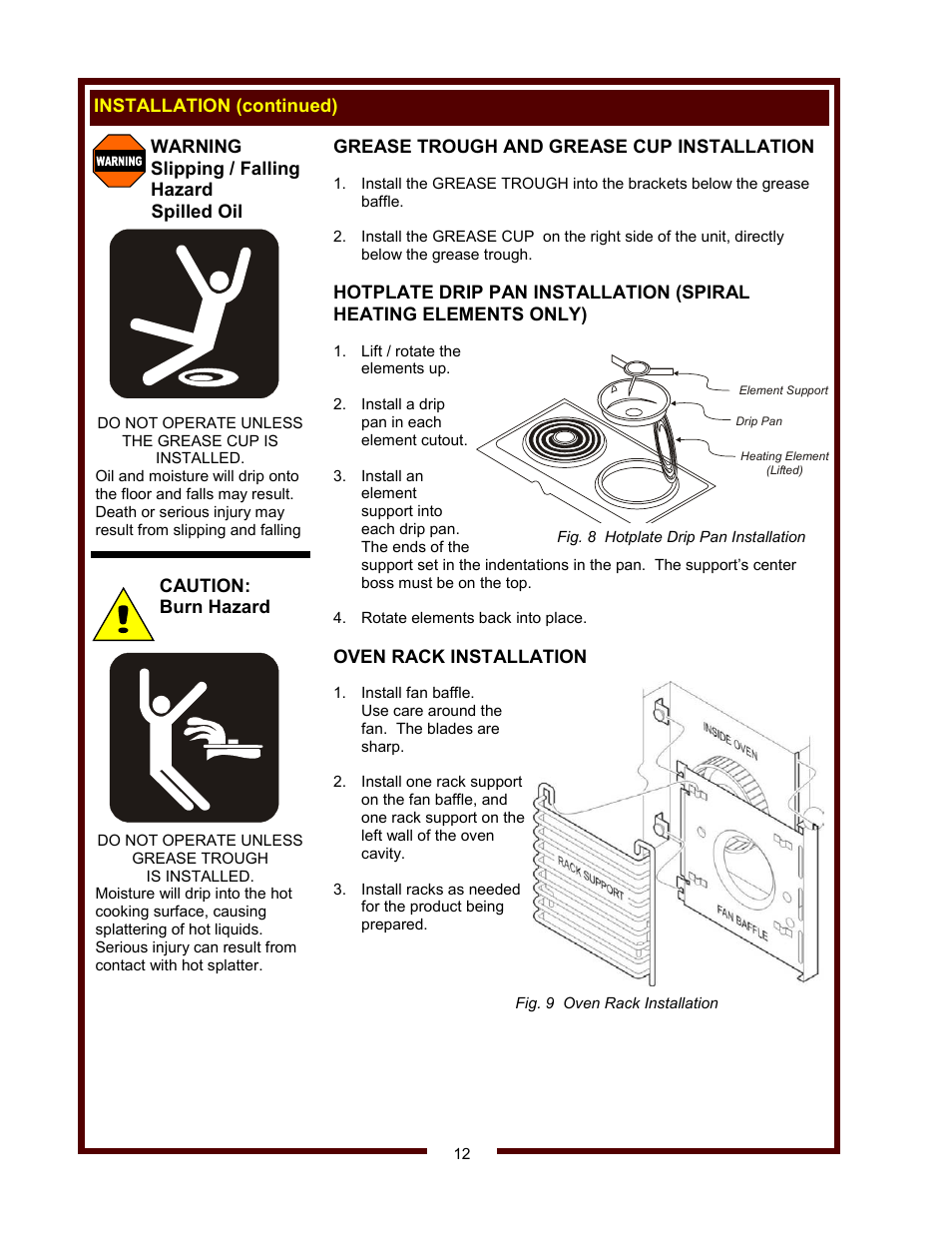 Bloomfield WVOC-2HSG User Manual | Page 14 / 34