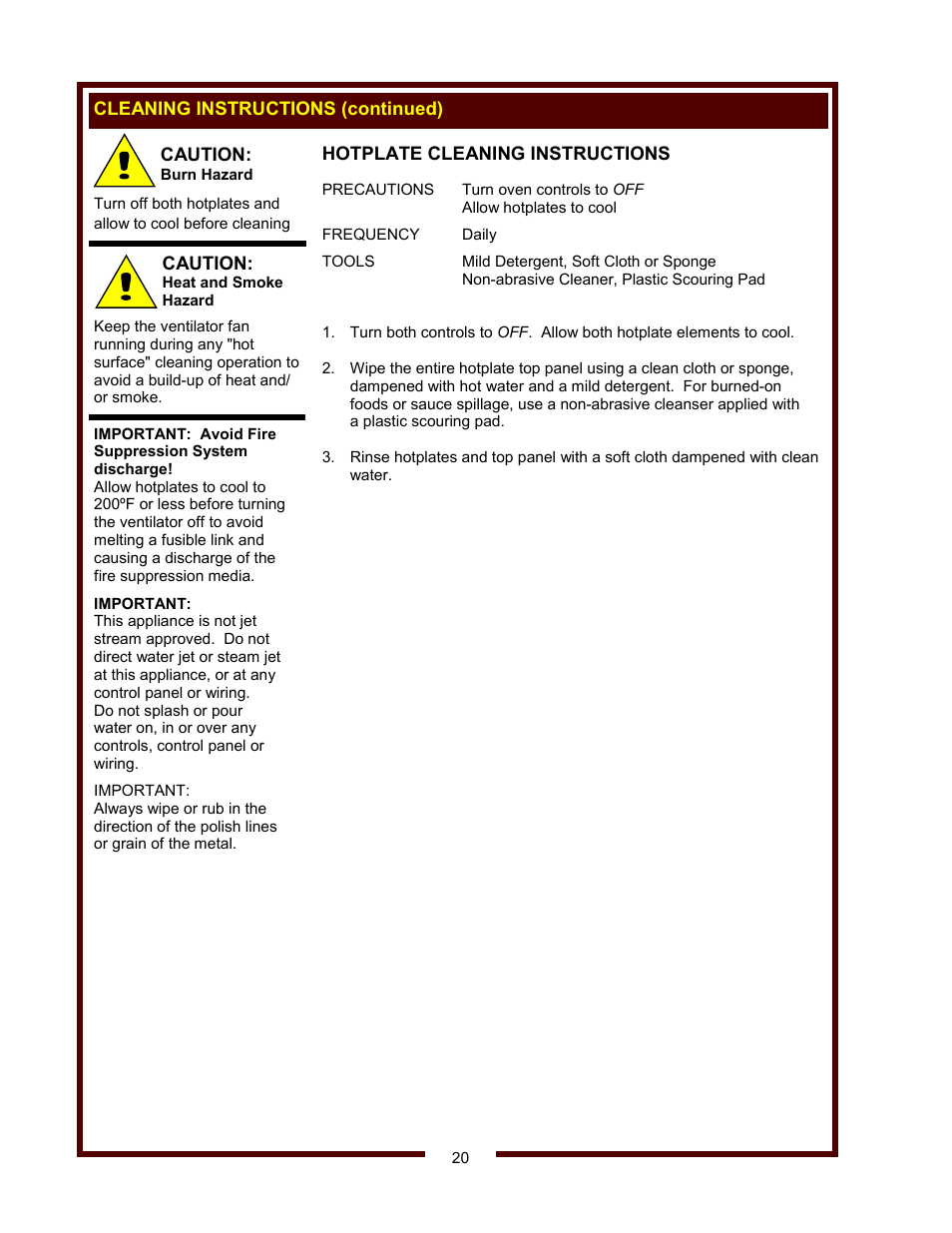 Bloomfield WVOC-2HSG User Manual | Page 22 / 34