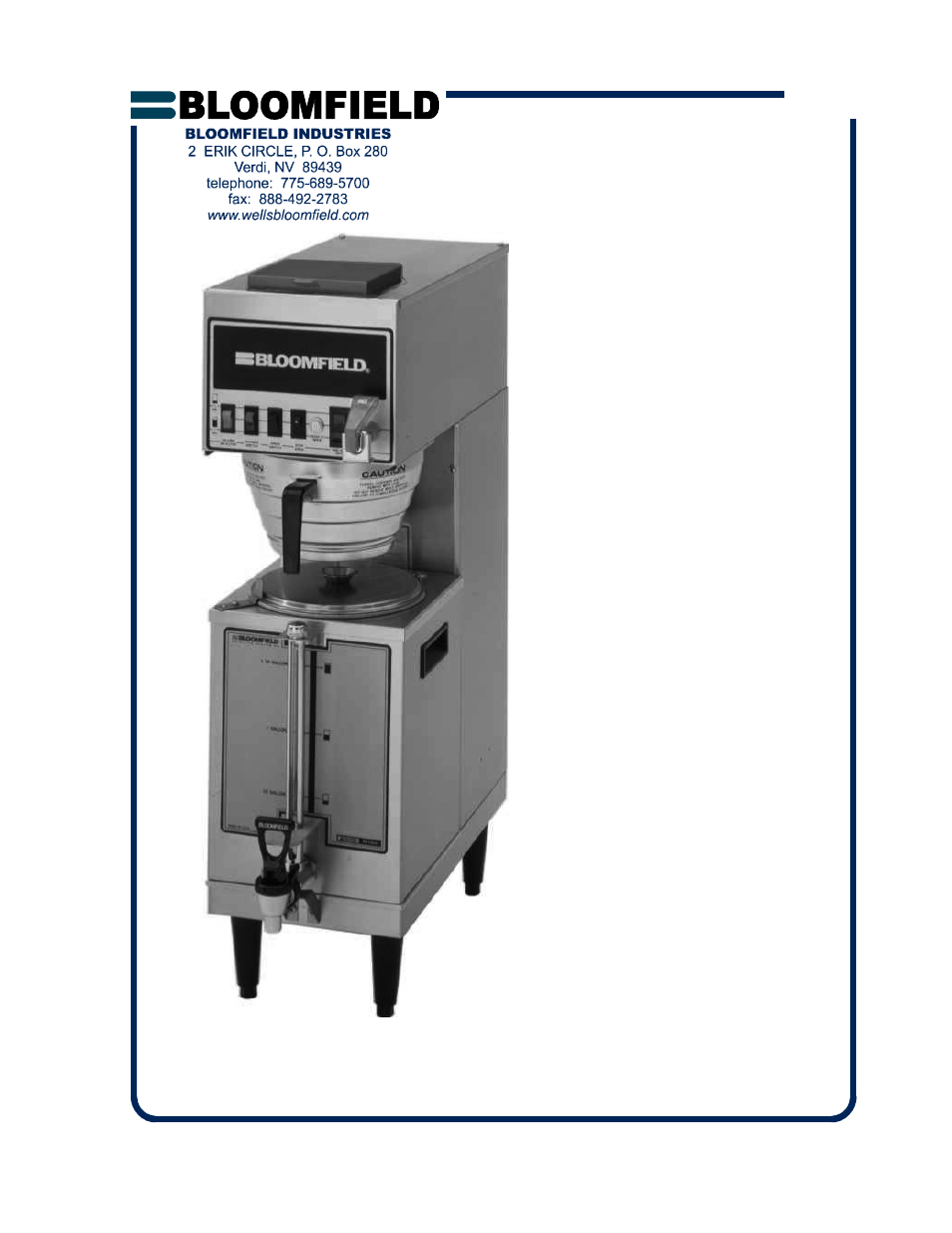Bloomfield 9102A User Manual | 26 pages