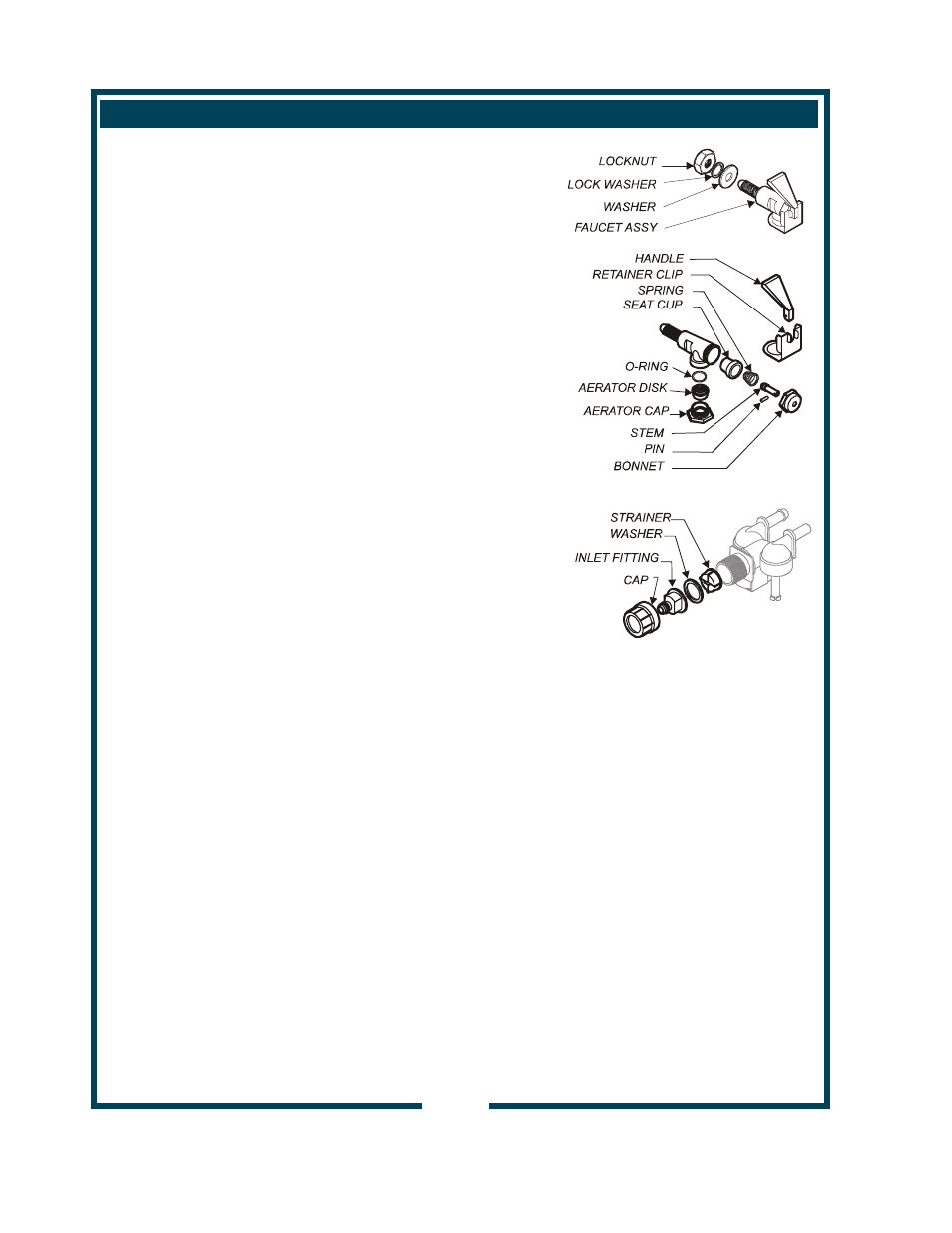 Service kits | Bloomfield 9102A User Manual | Page 24 / 26