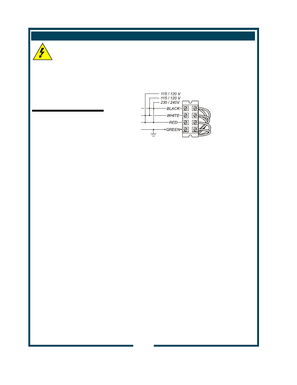 Installation instructions (continued), Caution | Bloomfield 9102A User Manual | Page 8 / 26